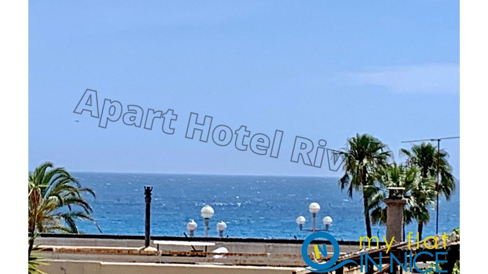 Aparthotel Riviera Nice Cote D'Azur - Old Town - Studio Ac - Sea View - 50M Promenade Des Anglais- La Maison Linda Экстерьер фото