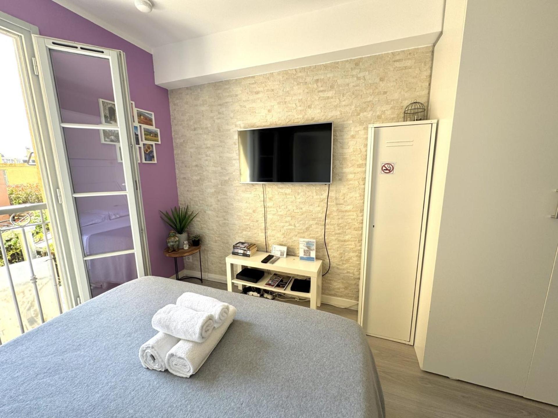 Aparthotel Riviera Nice Cote D'Azur - Old Town - Studio Ac - Sea View - 50M Promenade Des Anglais- La Maison Linda Экстерьер фото
